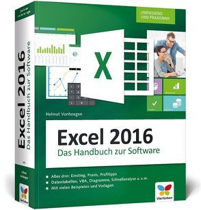 Excel 2016 von Vonhoegen,  Helmut