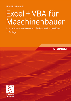 Excel + VBA für Maschinenbauer von Nahrstedt,  Harald