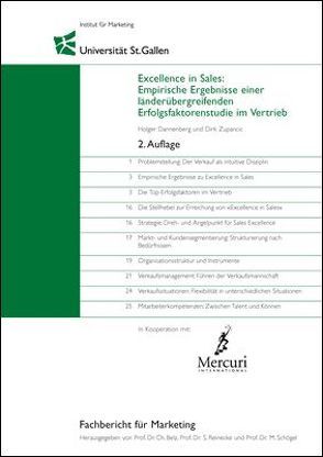 Excellence in Sales von Dannenberg,  Holger, Zupancic,  Dirk