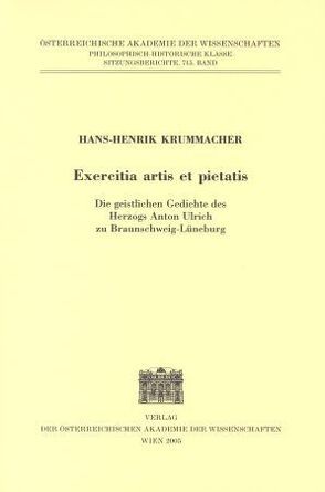 Exercitia artis et pietatis von Krummacher,  Hans H