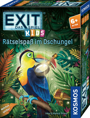 EXIT® – Das Spiel Kids: Rätselspaß im Dschungel von Brand,  Inka, Brand,  Markus