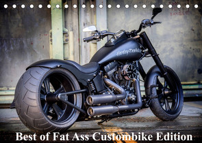 Exklusive Best of Fat Ass Custombike Edition, feinste Harleys mit fettem Hintern (Tischkalender 2022 DIN A5 quer) von Wolf,  Volker