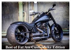 Exklusive Best of Fat Ass Custombike Edition, feinste Harleys mit fettem Hintern (Wandkalender 2024 DIN A3 quer), CALVENDO Monatskalender von Wolf,  Volker