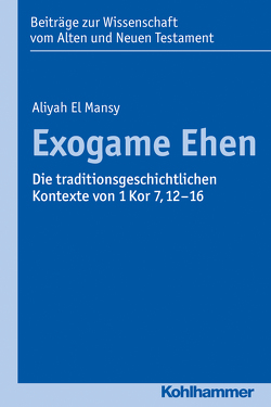 Exogame Ehen von Bendemann,  Reinhard von, Dietrich,  Walter, Gielen,  Marlis, Mansy,  Aliyah El, Scoralick,  Ruth