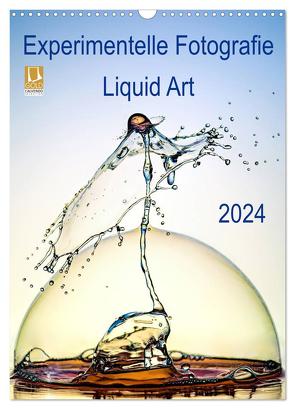 Experimentelle Fotografie Liquid Art (Wandkalender 2024 DIN A3 hoch), CALVENDO Monatskalender von Jager,  Henry