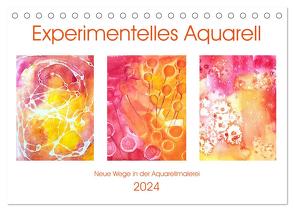 Experimentelles Aquarell – Neue Wege in der Aquarellmalerei (Tischkalender 2024 DIN A5 quer), CALVENDO Monatskalender von Schimmack,  Michaela