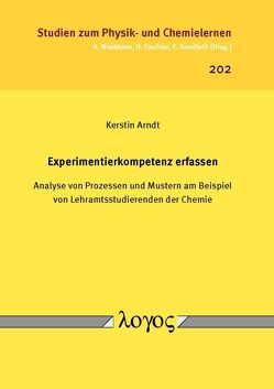 Experimentierkompetenz erfassen von Arndt,  Kerstin