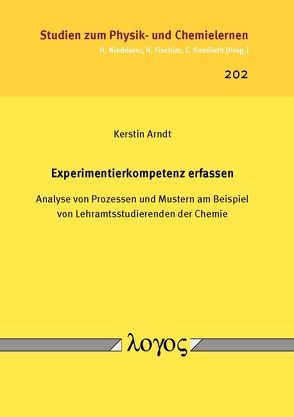 Experimentierkompetenz erfassen von Arndt,  Kerstin