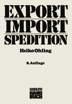 Export — Import — Spedition von Ohling,  Heiko