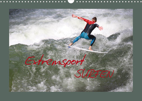 Extremsport Surfen (Wandkalender 2023 DIN A3 quer) von Hultsch,  Heike