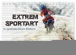 Extremsportart (Tischkalender 2024 DIN A5 quer), CALVENDO Monatskalender von Weizel,  Elvira