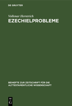 Ezechielprobleme von Herntrich,  Volkmar