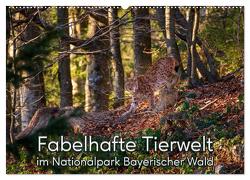 Fabelhafte Tierwelt im Nationalpark Bayerischer Wald (Wandkalender 2024 DIN A2 quer), CALVENDO Monatskalender von Haidl,  Christian