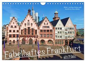 Fabelhaftes Frankfurt am Main (Wandkalender 2024 DIN A4 quer), CALVENDO Monatskalender von Rodewald CreativK.de,  Hans