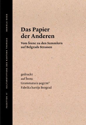 Facetten 17. Daniela Gugg – Das Papier der Anderen