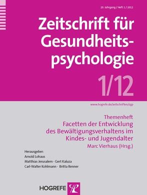 Facetten der Entwicklung des Bewältigungsverhaltens im Kindes- und Jugendalter von Vierhaus,  Marc
