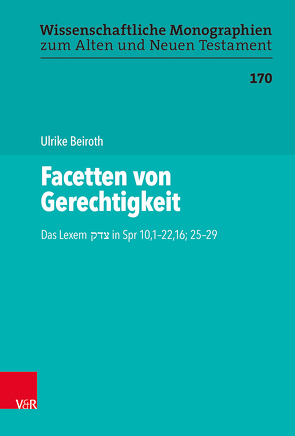 Facetten von Gerechtigkeit von Beiroth,  Ulrike