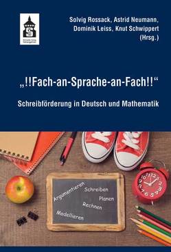 „!!Fach-an-Sprache-an-Fach!!“ von Leiss,  Dominik, Neumann,  Astrid, Rossack,  Solvig, Schwippert,  Knut