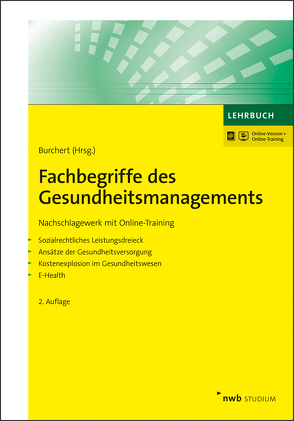 Fachbegriffe des Gesundheitsmanagements von Burchert,  Heiko