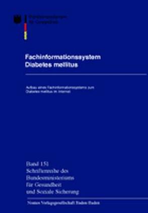 Fachinformationssystem Diabetes mellitus von Bundesministerium für Gesundheit