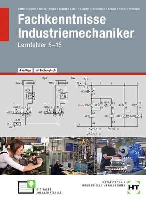 Fachkenntnisse Industriemechaniker von Aigner,  Hubert, Becker-Kavan,  Angelika, Brandt,  Finn, Einloft,  Manfred, Haffer,  Reiner, Lindner,  Volker, Reusmann,  Monika, Schulz,  Elisabeth, Timm,  Jochen, Wiemann,  Achim