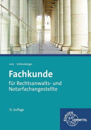 Fachkunde von Lutz,  Ferdinand, Schöneberger,  Petra