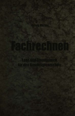 Fachrechnen von Michel,  Georg