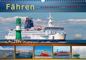 Fähren – von Warnemünde bis Hongkong (Wandkalender 2021 DIN A3 quer) von Roder,  Peter