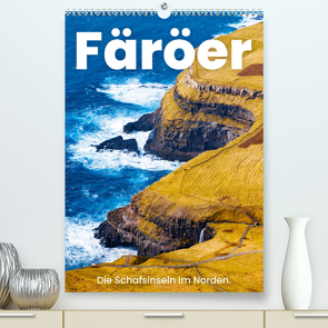 Färöer – Die Schafsinseln im Norden. (Premium, hochwertiger DIN A2 Wandkalender 2023, Kunstdruck in Hochglanz) von SF