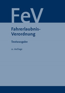 Fahrerlaubnis-Verordnung