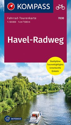 KOMPASS Fahrrad-Tourenkarte Havel-Radweg 1:50.000 von KOMPASS-Karten GmbH