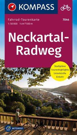 KOMPASS Fahrrad-Tourenkarte Neckartal-Radweg 1:50.000 von KOMPASS-Karten GmbH