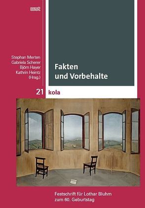 Fakten und Vorbehalte von Hayer,  Björn, Heintz,  Kathrin, Merten,  Stephan, Scherer,  Gabriela