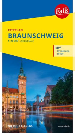 Falk Cityplan Braunschweig 1:20.000