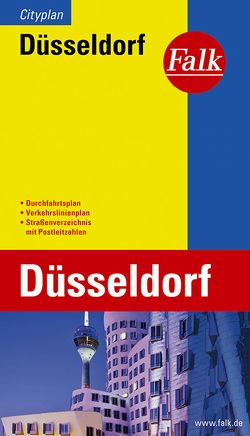 Falk Cityplan Düsseldorf 1:20.000