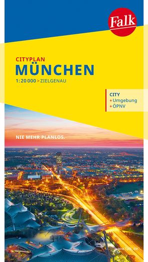 Falk Cityplan München 1:20.000