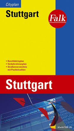 Falk Cityplan Stuttgart 1:20.000