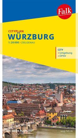 Falk Cityplan Würzburg 1:15.000