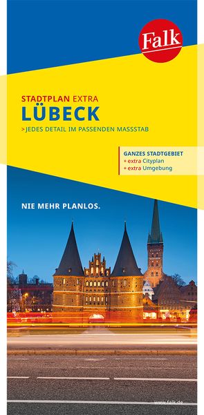 Falk Stadtplan Extra Lübeck 1:22.500