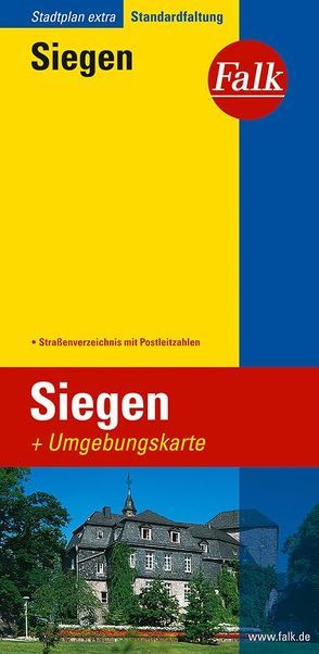 Falk Stadtplan Extra Standardfaltung Siegen 1:17 000