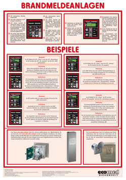 Poster Brandmeldeanlagen von Linde,  Christof