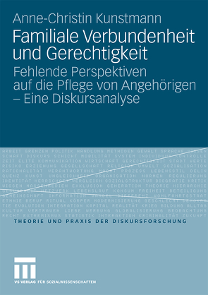 Familiale Verbundenheit und Gerechtigkeit von Kunstmann,  Anne-Christin