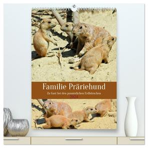 Familie Präriehund (hochwertiger Premium Wandkalender 2024 DIN A2 hoch), Kunstdruck in Hochglanz von Kleemann,  Claudia