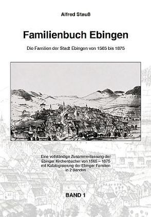 Familienbuch Ebingen von Stauß,  Alfred