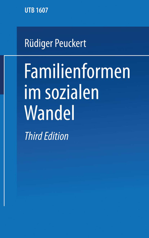 Familienformen im sozialen Wandel von Peuckert,  Rüdiger