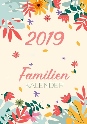 Familienkalender 2019 – Terminplaner und Kalender für bis zu 6 Personen – Familienplaner und Timer für das neue Jahr 2019 von Planini,  Termini