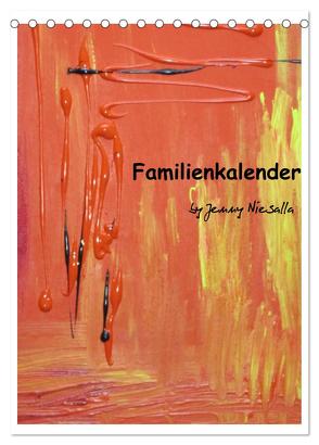 Familienkalender (Tischkalender 2024 DIN A5 hoch), CALVENDO Monatskalender von Niesalla,  Jenny