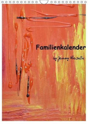 Familienkalender (Wandkalender 2018 DIN A4 hoch) von Niesalla,  Jenny