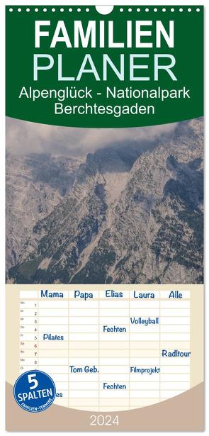 Familienplaner 2024 – Alpenglück – Nationalpark Berchtesgaden mit 5 Spalten (Wandkalender, 21 x 45 cm) CALVENDO von von Düren,  Alexander