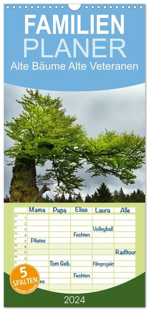 Familienplaner 2024 – Alte Bäume Alte Veteranen mit 5 Spalten (Wandkalender, 21 x 45 cm) CALVENDO von Bäume Alte Veteranen,  Alte